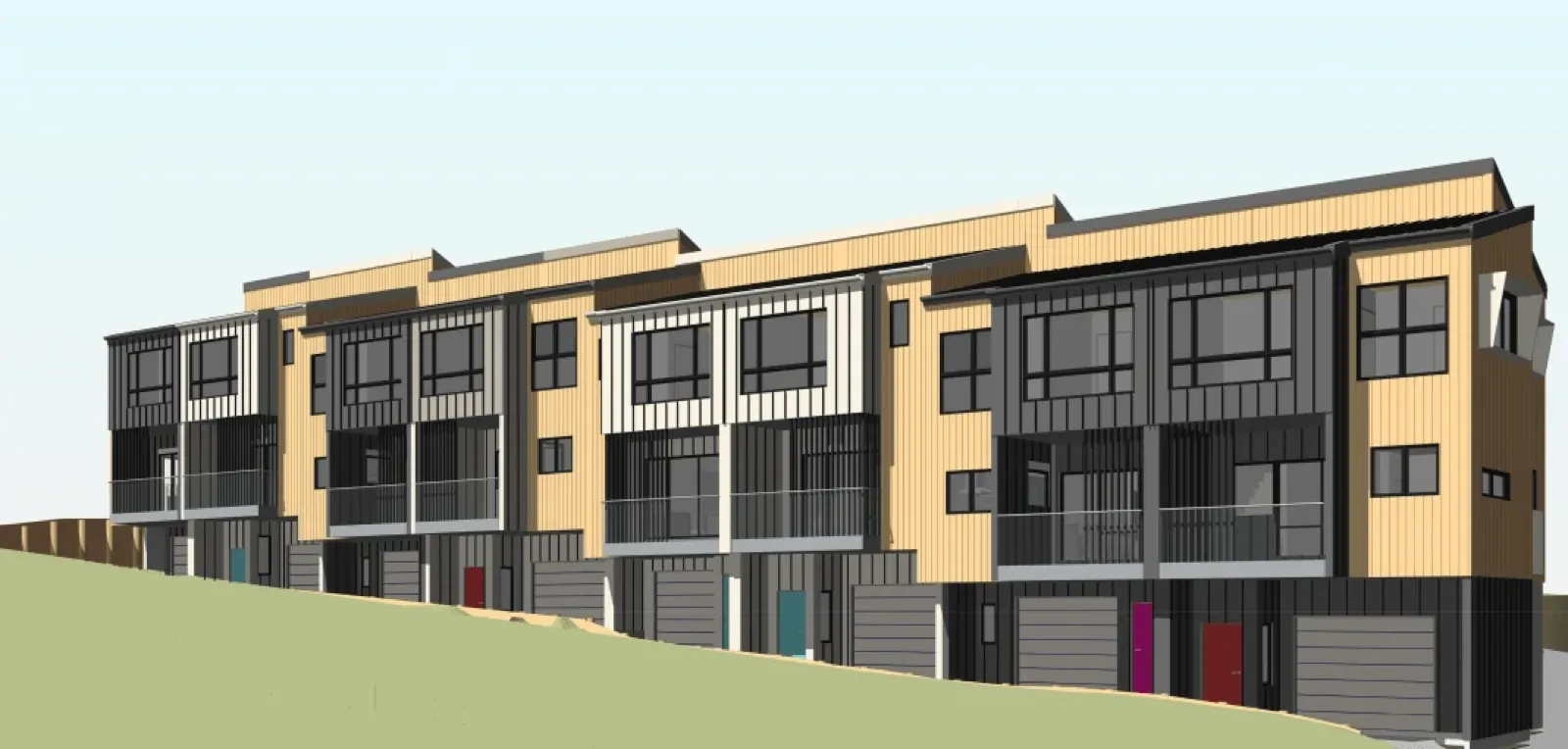 73 Archers Road townhouses in Hillcrest, Auckland - view 5