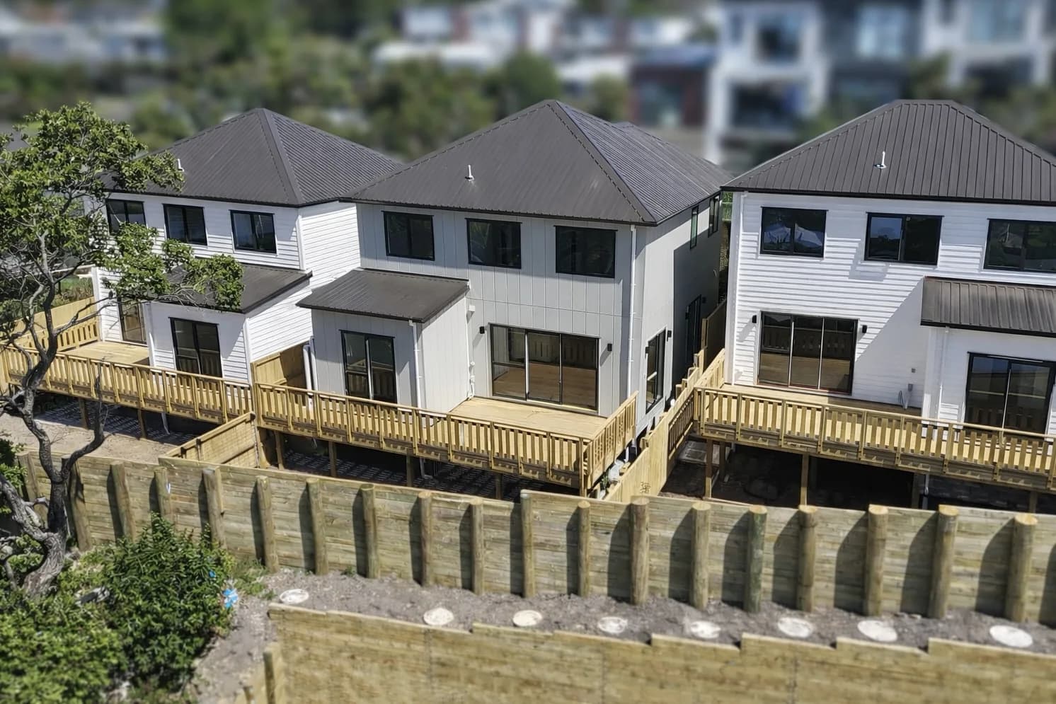 Ludlow Terrace townhouses in Tōtara Vale, Auckland — view 3