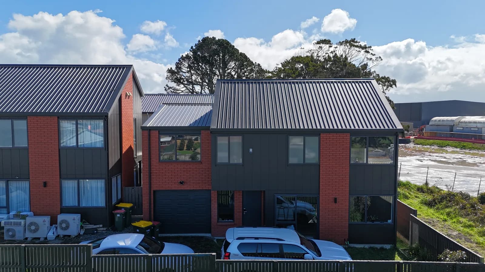 Marion Heights townhouses in Mount Roskill, Auckland — exterior view