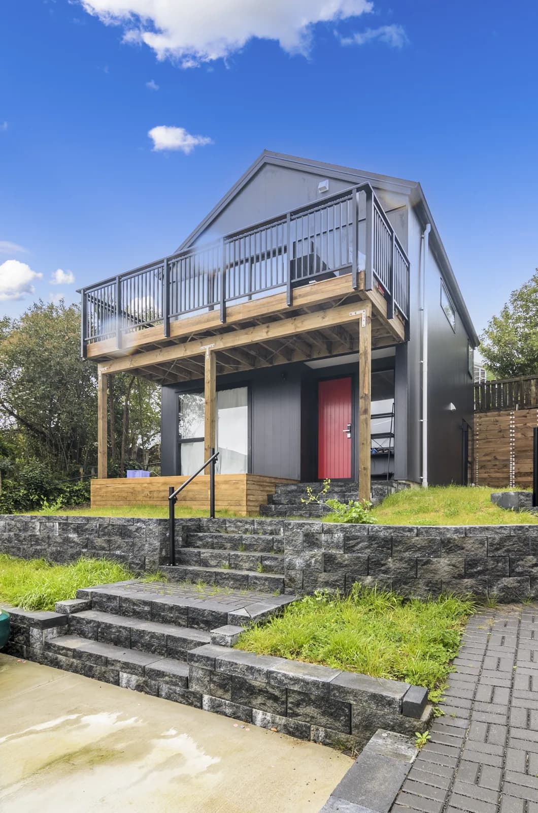 Peter Buck Road home in New Windsor, Auckland — exterior view