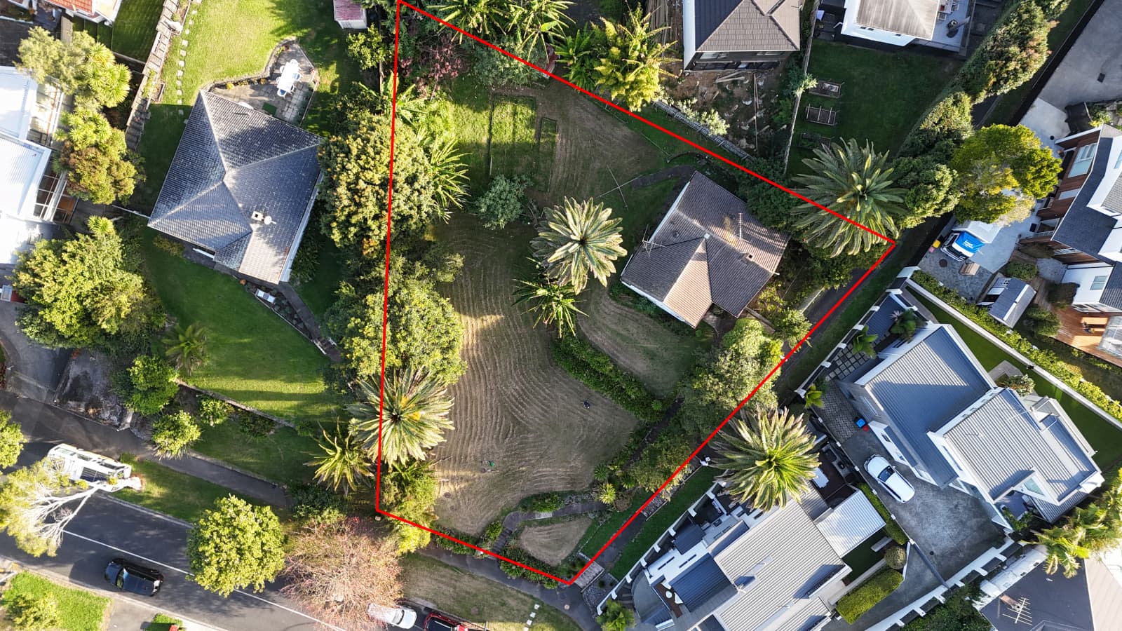 Reihana Street drone view