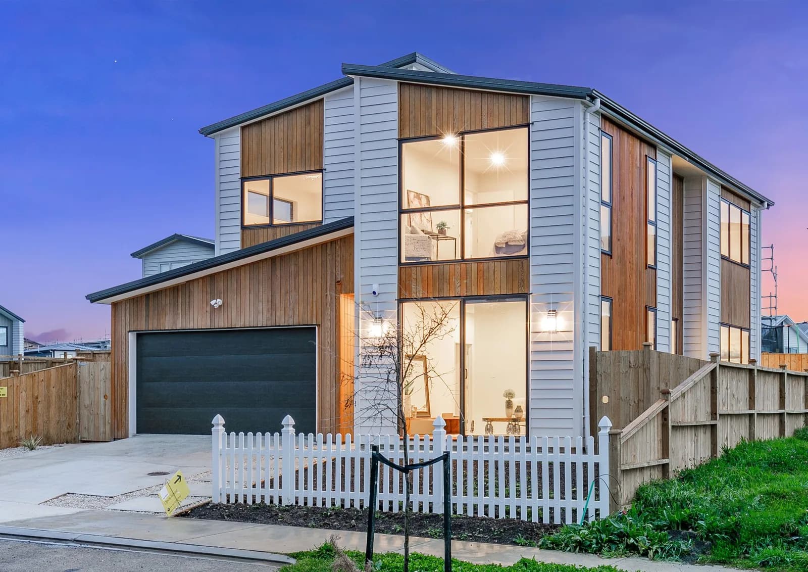 Riroriro Road home in Hobsonville, Auckland — exterior view
