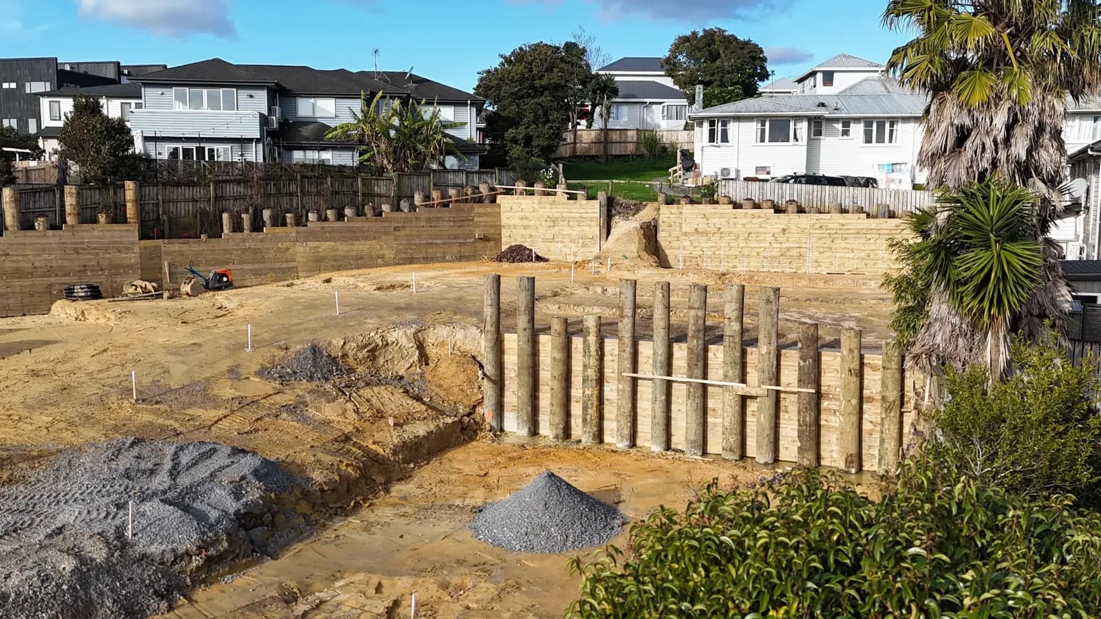 Valonia Street townhouses in New Windsor, Auckland - exterior view