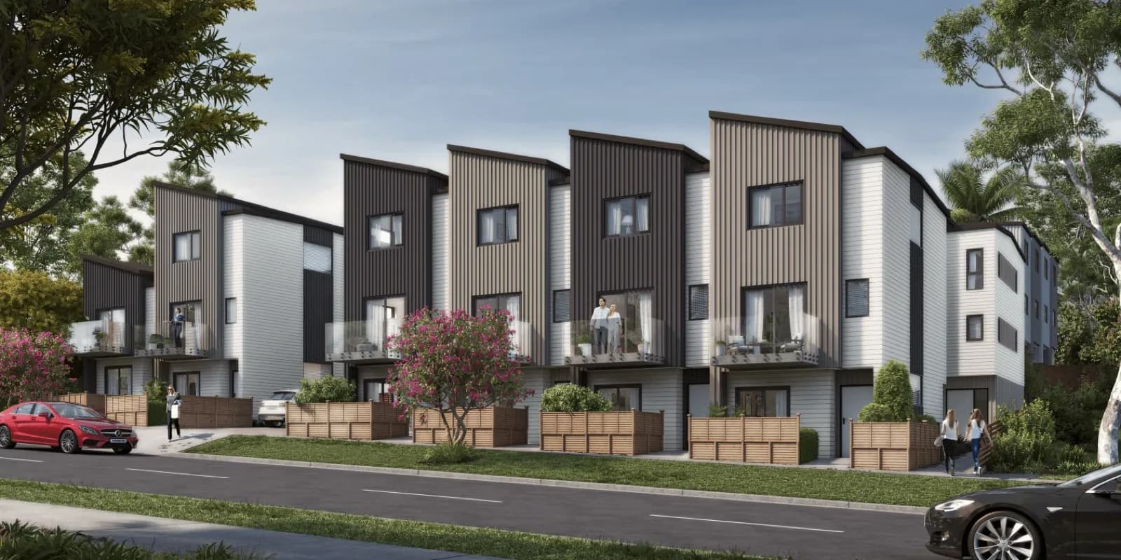 Valonia Street townhouses in New Windsor, Auckland - view 5