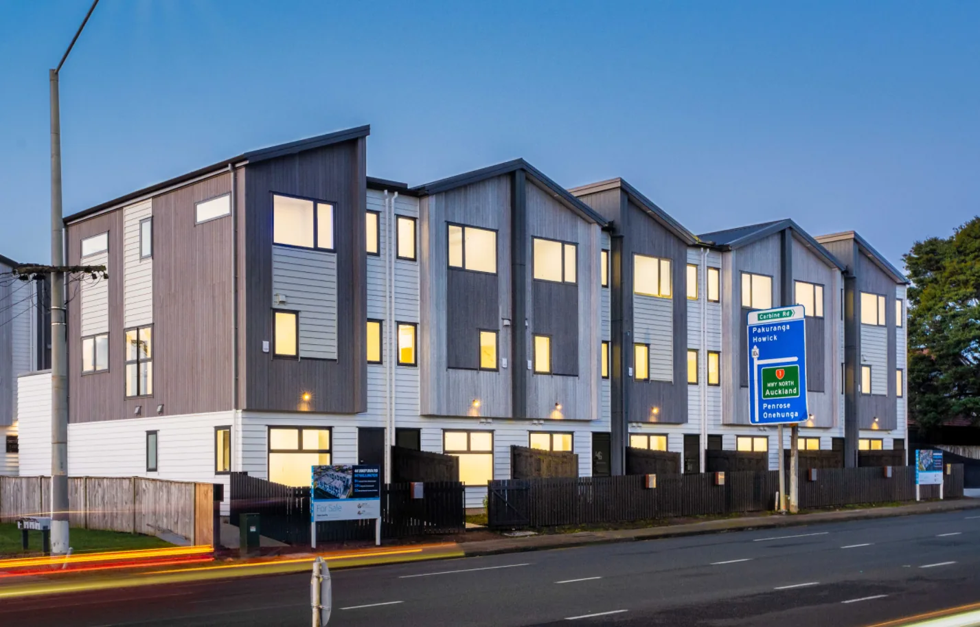 Waipuna Road townhouses in Mount Wellington, Auckland — view 2