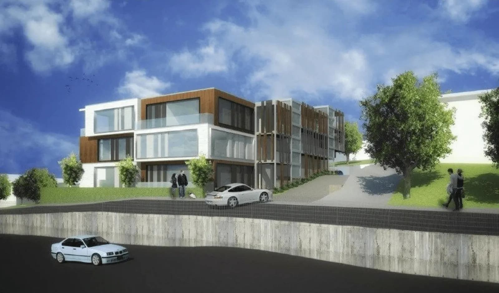 73 Archers Road townhouses in Hillcrest, Auckland