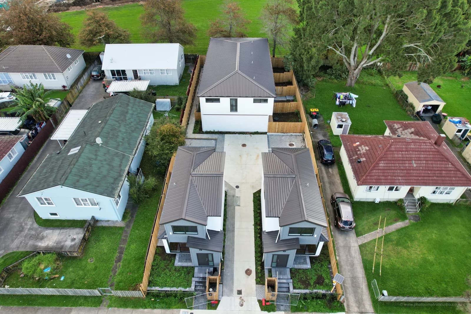 Bairds Road townhouses in Ōtara, Auckland