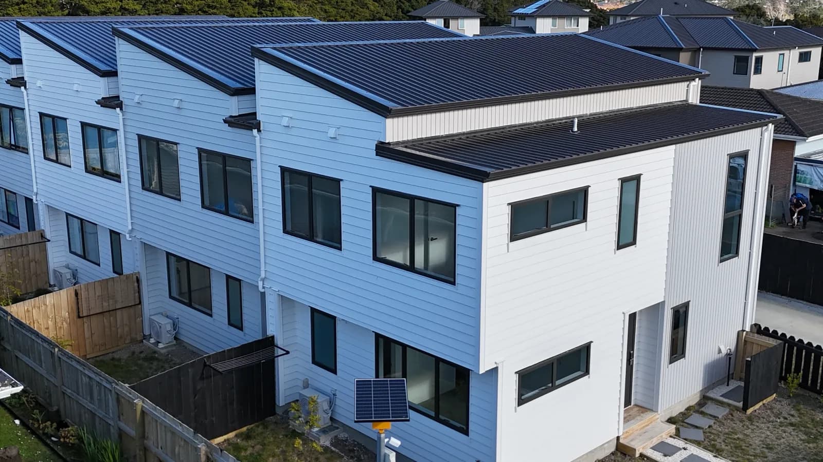 Innismara Avenue homes in Wattle Downs, Auckland