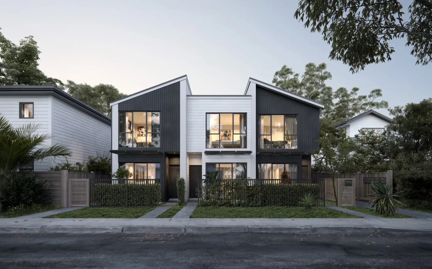 Tudor Residences open-plan living area